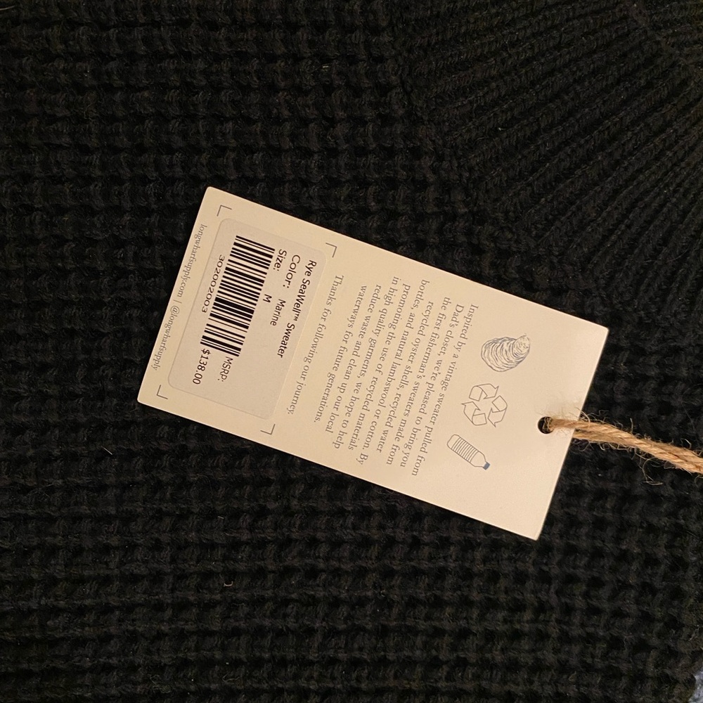 Long Wharf - Black Knit Sweater